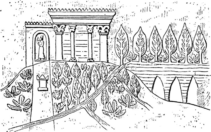 jardins suspendus de Babylone
