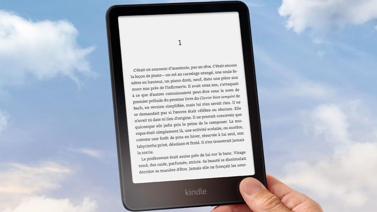 Lisez en toute sérénité où que vous soyez avec la liseuse Kindle Paperwhite