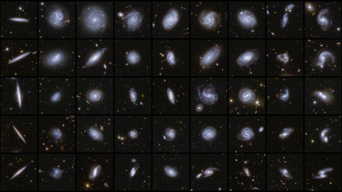 26 millions de galaxies dévoilées par les premières données du télescope Euclid