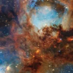 Image spectaculaire d’une nébuleuse colorée prise par le télescope spatial James Webb