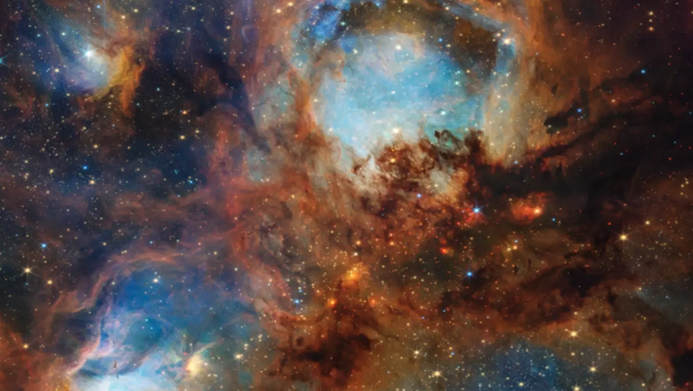 Image spectaculaire d’une nébuleuse colorée prise par le télescope spatial James Webb