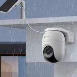 Une caméra de surveillance