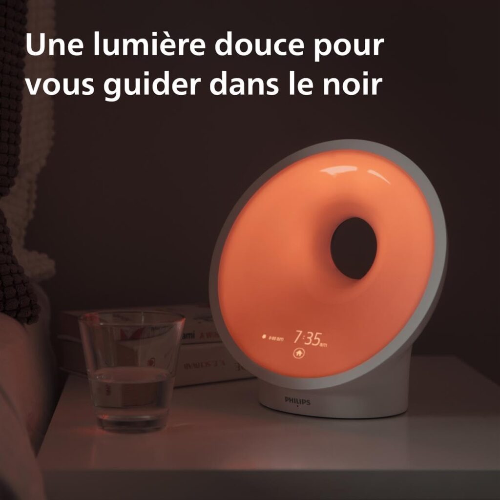 Réveil qui imite le lever du soleil