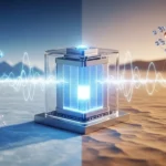 Illustration d’une source d’énergie miniature fonctionnant de -100 °C à +200 °C