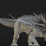 Vue d’artiste de Spicomellus afer