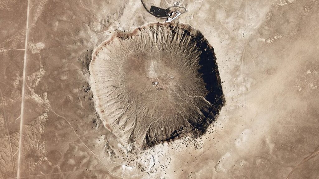 Meteor Crater en Arizona