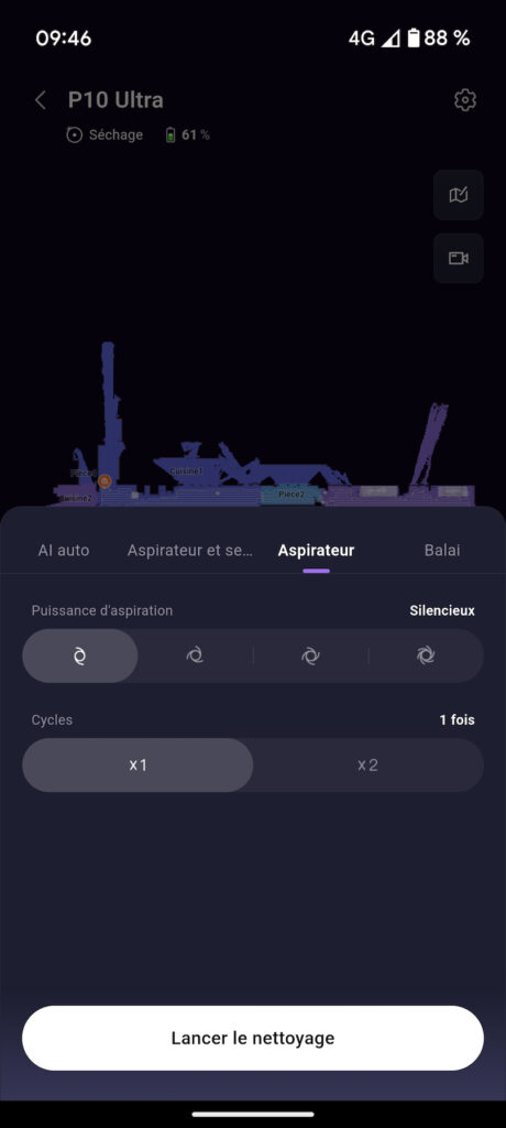 Aspirateur Robot 3i P10 Ultra