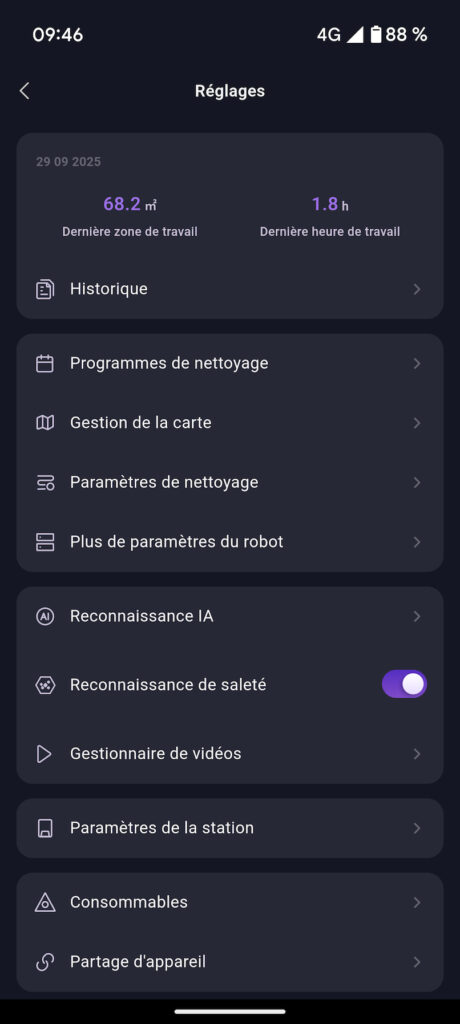 Aspirateur Robot 3i P10 Ultra