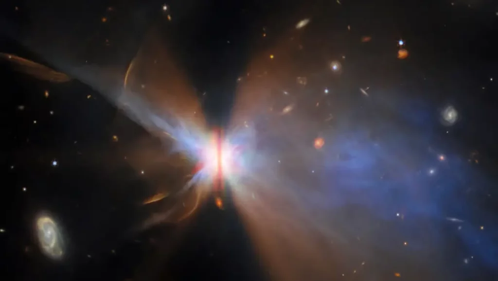 Image d’une planète en formation observée par les astronomes à 525 années-lumière de la Terre.