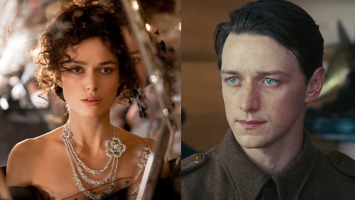 Keira Knightley et James McAvoy