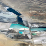 Bassins d’extractions de lithium au Nevada