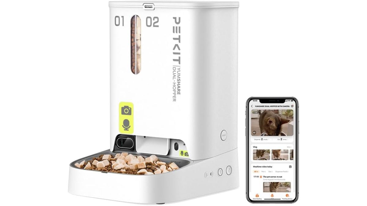 Distributeur automatique de croquettes