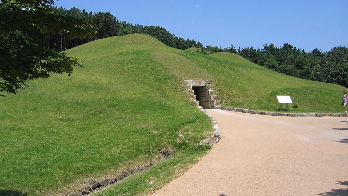 Tombe en Corée du Sud