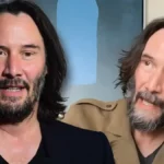 Keanu Reeves en interview évoquant son ancien pseudonyme « Chuck Spadina ».