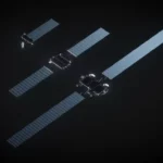 Satellites Starlink V3 de SpaceX déployés en orbite avec leurs panneaux solaires.