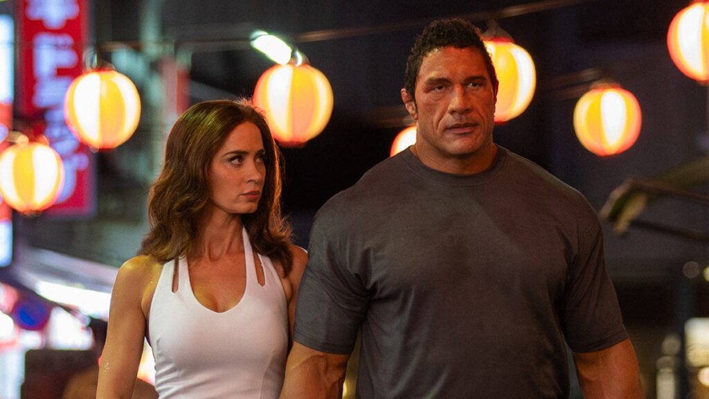 Emily Blunt et Dwayne Johnson