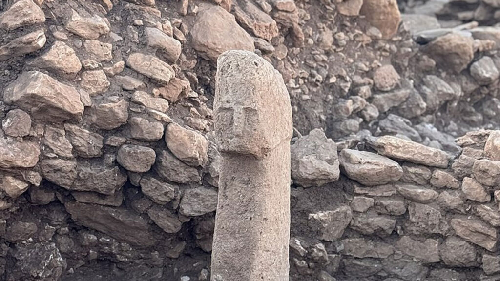 sculpture sur pierre d’un visage humain