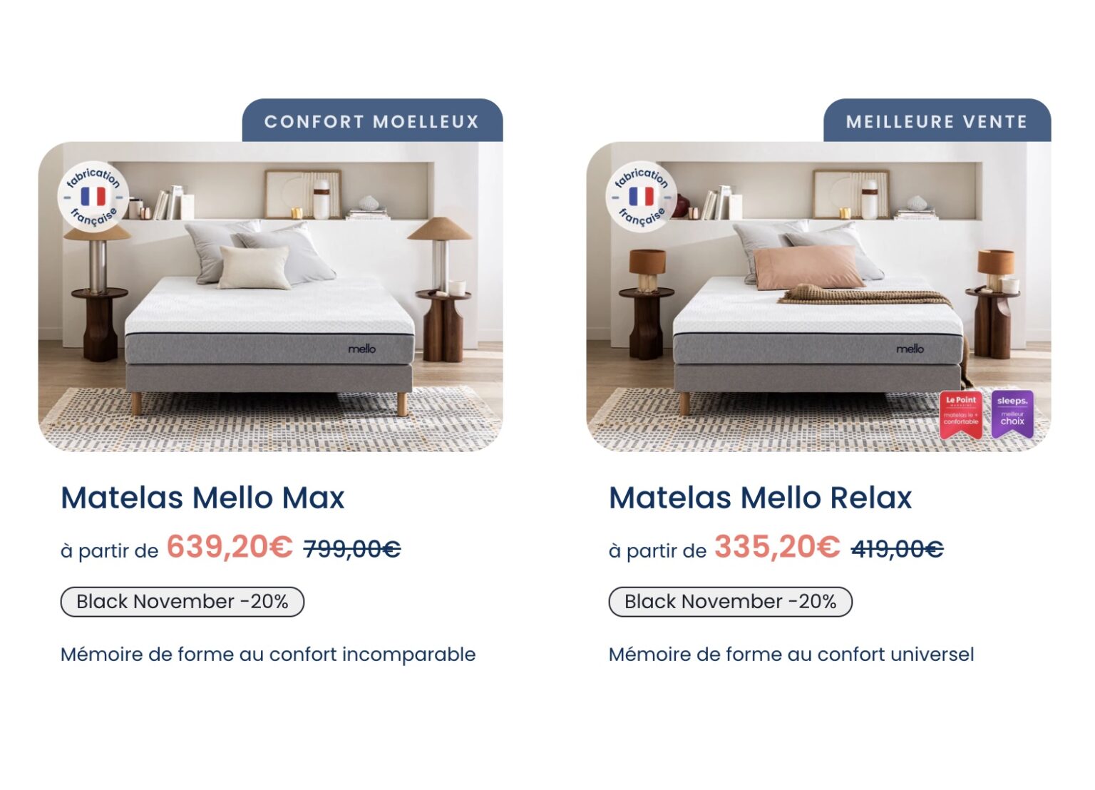 Matelas Mello Relax