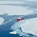 Fonte de la banquise arctique et étude de la poussière cosmique sédimentaire
