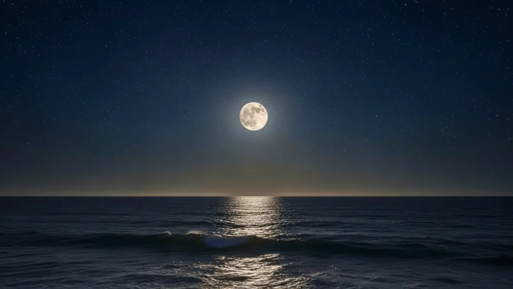 Illustration de la Lune s'éloignant de la Terre provoquant l'allongement des journées terrestres