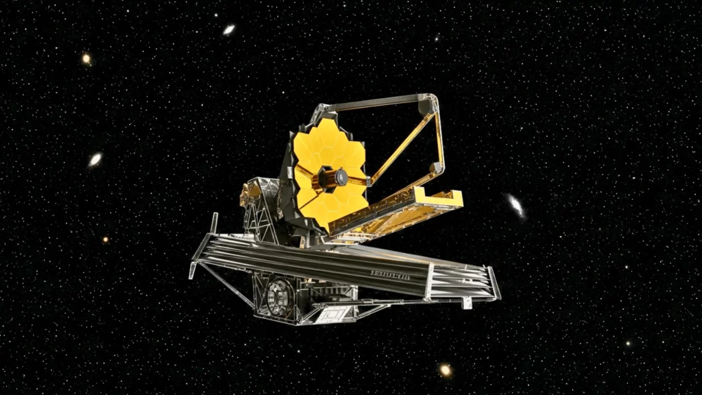 Double hélice ADN fusionnant avec trou noir et puce quantique sur fond de laboratoire.