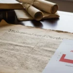 Déclaration d’Indépendance américaine analysée par un détecteur d’IA indiquant 98,51 % de texte généré artificiellement