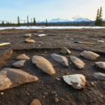 Outils en pierre préhistoriques vieux de 14 000 ans découverts lors de fouilles archéologiques en Alaska