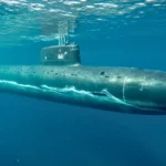 Sous-marin soviétique K-162 en plongée dans l’océan, record de vitesse sous-marine