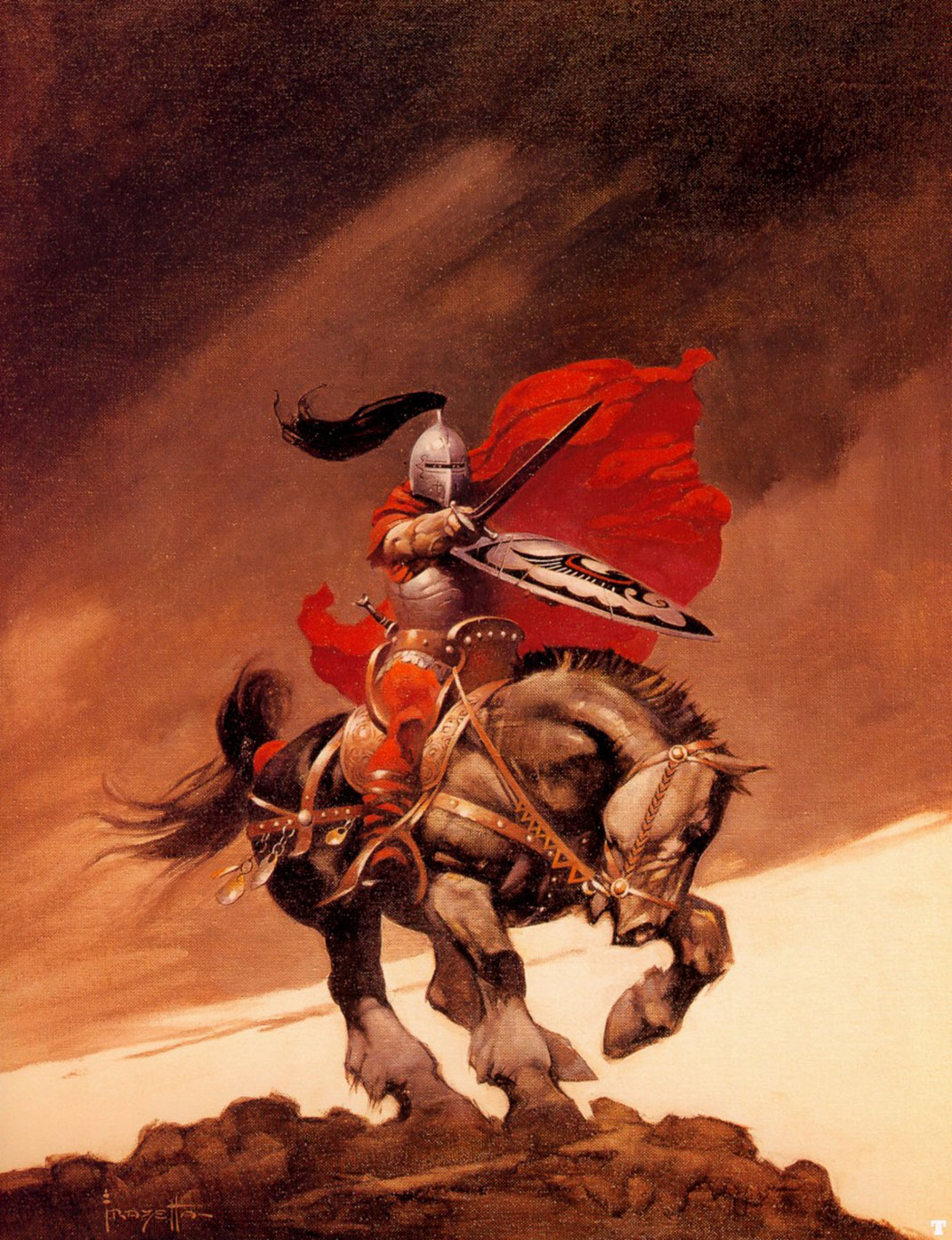 Sombres Et épiques Contemplez Les Sublimes Peintures Heroic Fantasy De Lartiste Frank Frazetta