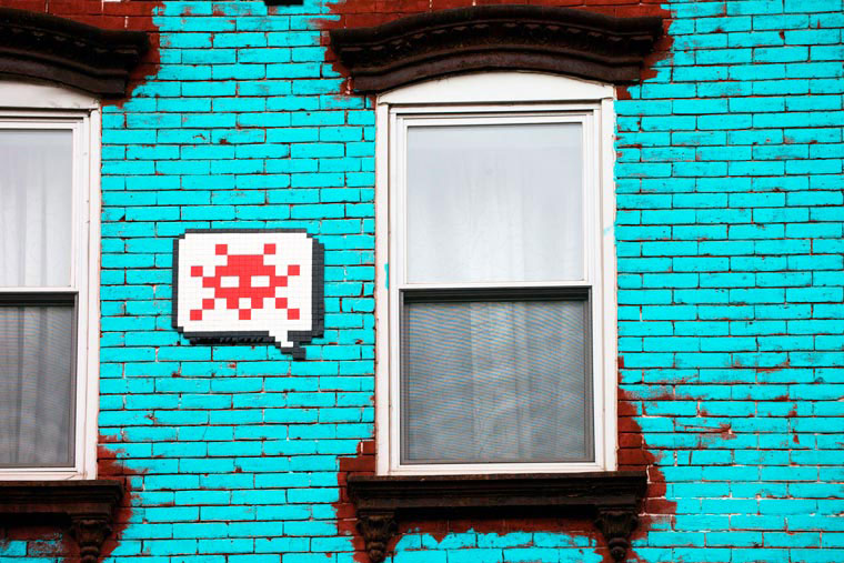 new-york-space-invaders